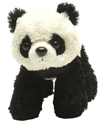 Wild Republic - Hug'ems, Peluche Panda, 18 cm (16245)