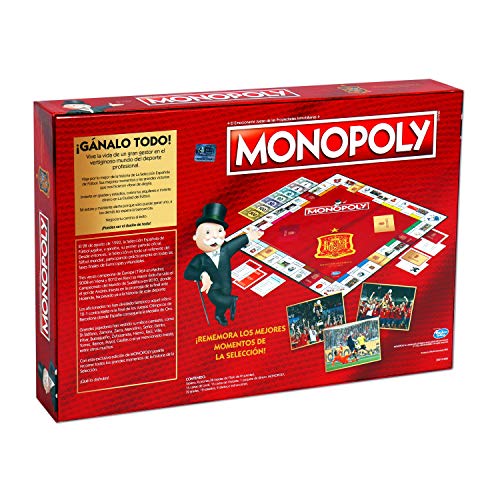 Winning Moves European Soccer International Monopoly Selección Española (82066), multicolor (ELEVEN FORCE