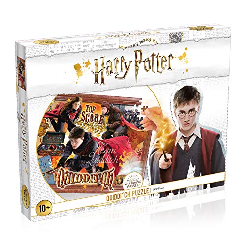 Winning Moves Puzzle 1.000 PCS Harry Potter Quidditch, Color White, Talla única (Top Trumps WM00366-ML1-6)