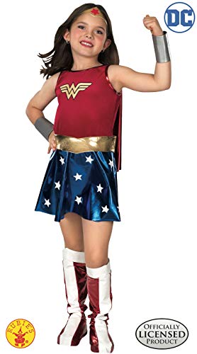 WONDER - Disfraz de mujer maravilla para niña, talla S (3-4 años) (882312S)