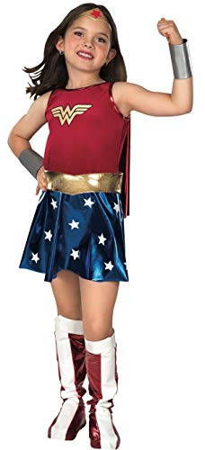 WONDER - Disfraz de mujer maravilla para niña, talla S (3-4 años) (882312S)