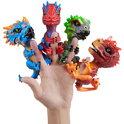 WowWee Untamed Serie Dinos Radioactivos por Fingerlings - Stegosaurus