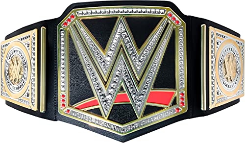 WWE Cinturón Campeonato Pesos Pesados, disfraz de juguete para niños mayores de 8 años (Mattel Y7011)