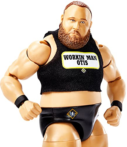 WWE Élite Figura de acción Otis, muñeca articulada de juguete con accesorios para niños +6 años (Mattel GVB69)