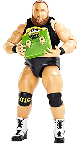 WWE Élite Figura de acción Otis, muñeca articulada de juguete con accesorios para niños +6 años (Mattel GVB69)