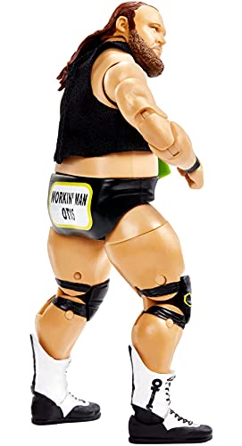 WWE Élite Figura de acción Otis, muñeca articulada de juguete con accesorios para niños +6 años (Mattel GVB69)