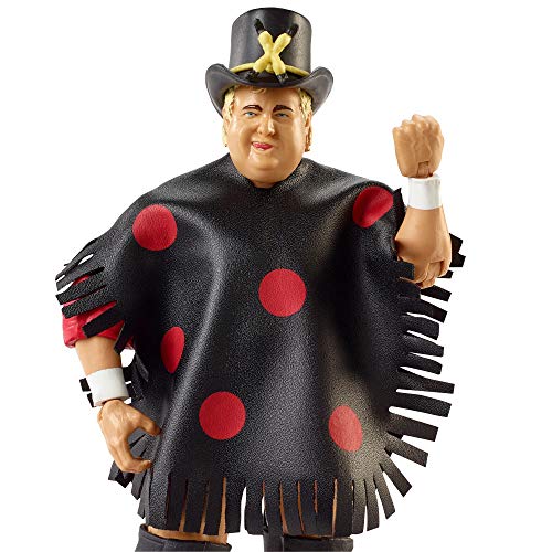 WWE Élite Figura Dusty Rhodes, muñeco articulado de Juguete con Accesorios (Mattel GVB51)