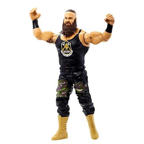 WWE Figura Braun Strowman, muñeco articulado de Juguete (Mattel GTG10)