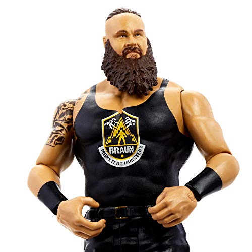 WWE Figura Braun Strowman, muñeco articulado de Juguete (Mattel GTG10)