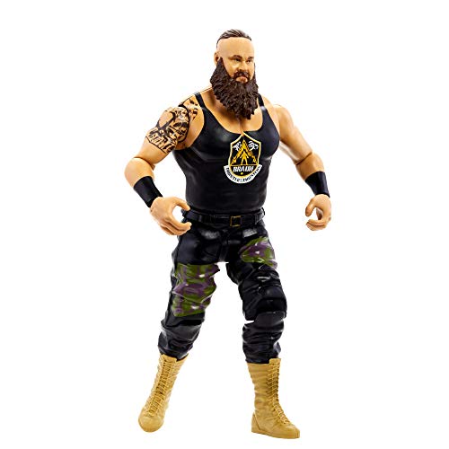 WWE Figura Braun Strowman, muñeco articulado de Juguete (Mattel GTG10)