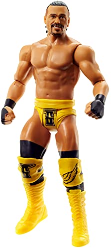 WWE Figura de acción Angel Garza, muñeco articulado de juguete para niños +6 años (Mattel GTG57)