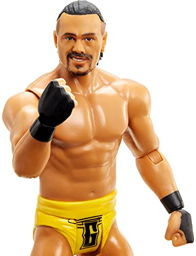 WWE Figura de acción Angel Garza, muñeco articulado de juguete para niños +6 años (Mattel GTG57)