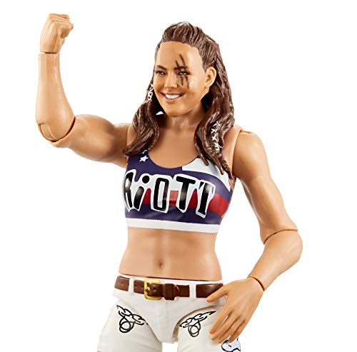 WWE - Figura de acción de la luchadora Sarah Logan Juguetes niños +6 años (Mattel GCB90)