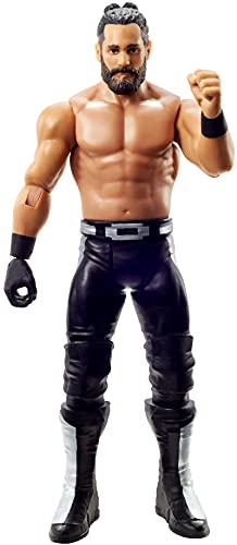 WWE Figura de acción Seth Rollins, muñeco articulado de juguete para niños +6 años (Mattel GTG56)