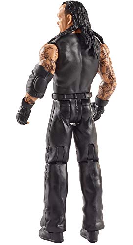 WWE Figura El enterrador (Undertaker), muñeco articulado de juguete (Mattel GTG21)