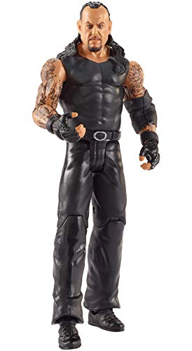 WWE Figura El enterrador (Undertaker), muñeco articulado de juguete (Mattel GTG21)