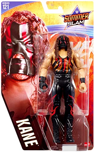 WWE KANE Mattel Basic Core Sumer SLAM Collection Series 121 Figura de acción de lucha libre, 6 pulgadas