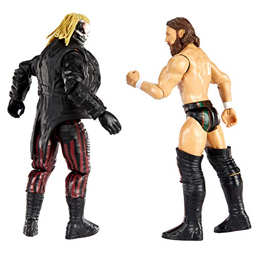 WWE Serie Campeonato Pack 2 figuras Bray Wyatt "El Demonio" y Daniel Bryan, muñecos articulados de juguete con accesorios (Mattel GVJ17)