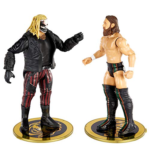 WWE Serie Campeonato Pack 2 figuras Bray Wyatt "El Demonio" y Daniel Bryan, muñecos articulados de juguete con accesorios (Mattel GVJ17)