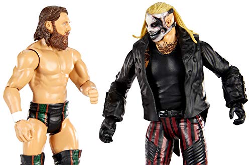 WWE Serie Campeonato Pack 2 figuras Bray Wyatt "El Demonio" y Daniel Bryan, muñecos articulados de juguete con accesorios (Mattel GVJ17)