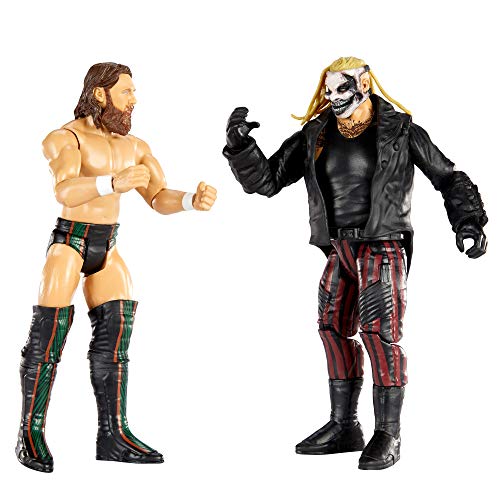 WWE Serie Campeonato Pack 2 figuras Bray Wyatt "El Demonio" y Daniel Bryan, muñecos articulados de juguete con accesorios (Mattel GVJ17)