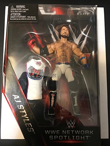 WWE Spotlight Limited Edition - AJ Styles - Action Figure Elite Mattel Lucha Libre