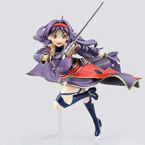 WYETDAS 18CM Novedad Anime Sword Art Online II Sao Madre Rosario Konno Yuuki Figuras de acción Figura de Anime Adornos de Juguete PVC Escala 1: 7