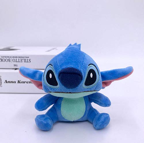 wyxin Dibujos Animados Lilo Y Stitch Llavero De Peluche De 13Cm, Muñecos De Peluche Suaves Colgantes Decoración De Coche