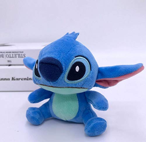 wyxin Dibujos Animados Lilo Y Stitch Llavero De Peluche De 13Cm, Muñecos De Peluche Suaves Colgantes Decoración De Coche