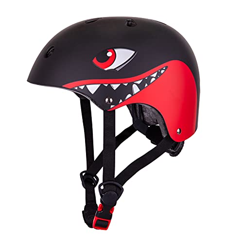 XIAPIA Casco para Niños y Niñas de 2-5 Años, Casco Infantil de Bicicleta Ajustable, Casco de Patinadora para Niños, Artículos Deportivos Ligeros y Robustos, Diámetro 51-54 cm