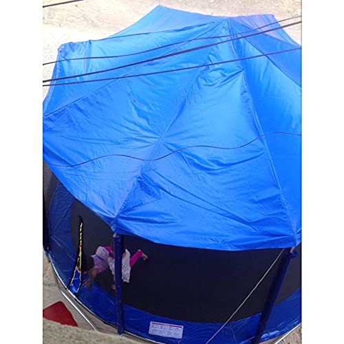 Xin Hai Yuan Toldo de trampolín al aire libre para el patio trasero de la tienda de trampolín sin marco para el sol y la lluvia, material de tela Oxford, solo cubierta sin marco, 14 pies