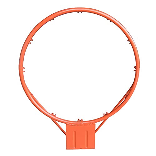 XJJUN Aro De Baloncesto, Marco De Tiro De Entrenamiento De Estilo De Pared Aro De Baloncesto De Red Estándar, para Estudiantes Aldult (Color : Orange, Size : 45cm)