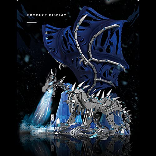 xSuper Technik Dragon Building Blocks,1388 piezas de diseño de dragón estático Kits de bloques de construcción, juguete compatible con Lego Technics