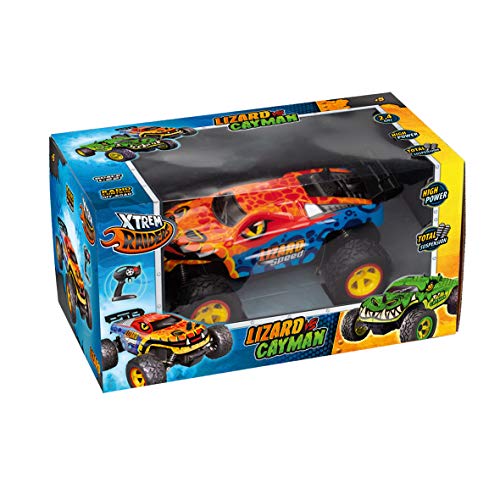 Xtrem Raiders- Lizard Cayman, Todoterreno 4x4, Teledirigidos para niños, Coches RC, Radiocontrol (World Brands XT180741)