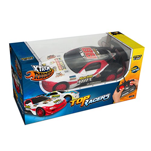 Xtrem Raiders- Top Racer, Coche con Radio Control, Color Rojo (World Brands XT180685)