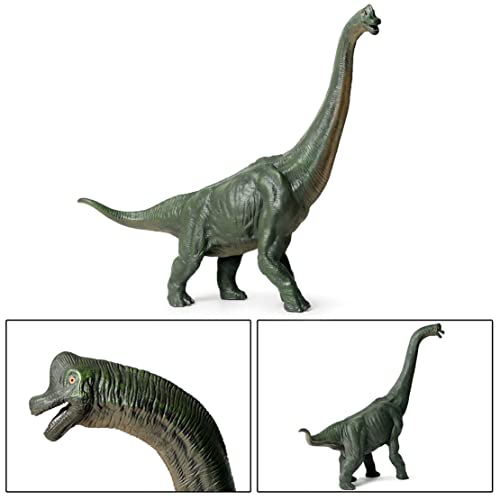 XWEM Esculturas De Dinosaurios Juguetes para Niños, Brachiosaurus Figuras Muñecas Coleccionables Modelo De Animales Modelo De Animales Dinosaurios Jurassic Parque Estatua De Dinosaurio