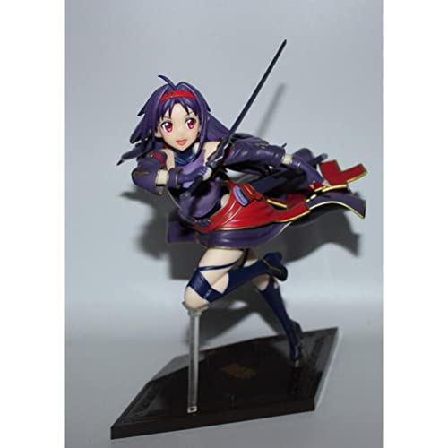 XYZLEO Sword Art Online Figura de acción Konno Yuuki Estatua decoración Modelo Anime Personaje niños muñeca colección de Recuerdos