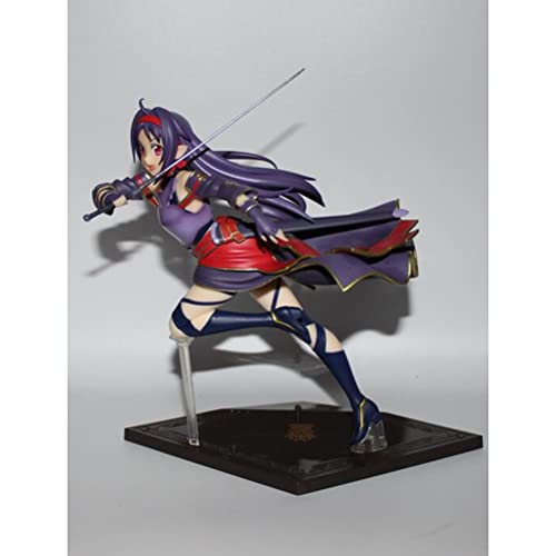 XYZLEO Sword Art Online Figura de acción Konno Yuuki Estatua decoración Modelo Anime Personaje niños muñeca colección de Recuerdos