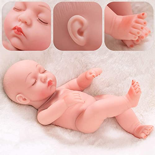 yahede Reborn Baby Dolls Boy 30cm Reborn Doll Vinilo Suave Imágenes realistas Silicona Baby Doll Recién Nacido Realista Baby Babies Doll