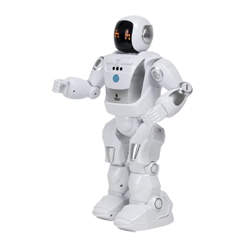 Ycoo by Silverlit - Program a BOT X, Robot Teledirigido Programable, 40 cm - 48 Acciones Programables - Sensores de Movimiento - Efectos sonoros y Luminosos.