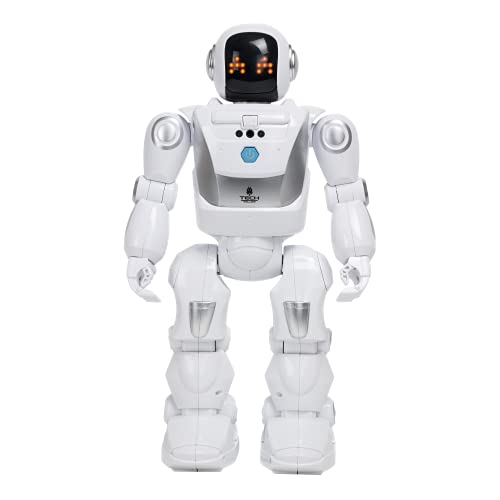 Ycoo by Silverlit - Program a BOT X, Robot Teledirigido Programable, 40 cm - 48 Acciones Programables - Sensores de Movimiento - Efectos sonoros y Luminosos.