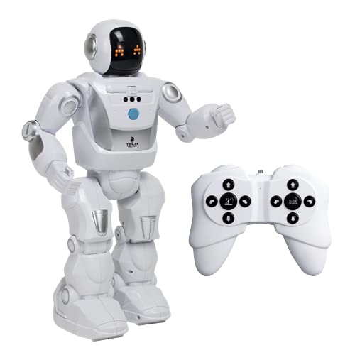 Ycoo by Silverlit - Program a BOT X, Robot Teledirigido Programable, 40 cm - 48 Acciones Programables - Sensores de Movimiento - Efectos sonoros y Luminosos.