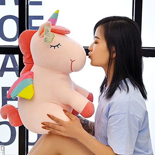 YoBuyBuy Muñeca de Unicornio, Juguete de Peluche, Figura de Bestia, algodón, Regalos de cumpleaños para niños, máquina de Garra, máquina de Tijeras, muñeca