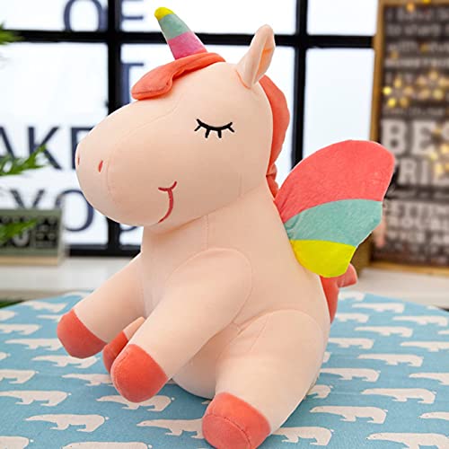 YoBuyBuy Muñeca de Unicornio, Juguete de Peluche, Figura de Bestia, algodón, Regalos de cumpleaños para niños, máquina de Garra, máquina de Tijeras, muñeca