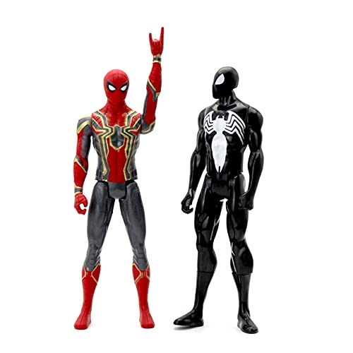 Yongpeng Figura de acción 30 cm Marvel Savengers Thanos Black Panther Capitán América Thor Iron Man Antman Hulkbuster Hulk Figura de acción Muñecas 30 cm ( Color : Grey )