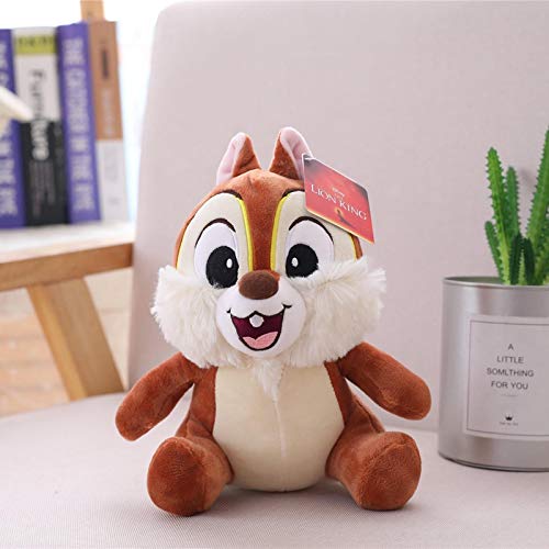 yskcsry Anime The Lion King Chip Dale Simba Doll Soft Plush Toy Animales Peluches para Niños 25Cm