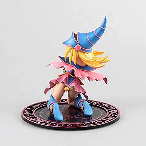 Yu-Gi-Oh! Figura Black Magician Girl Anime Modelo de Personaje de Juego Personaje estático Decoración de Escritorio Aproximadamente 18cm Regalos de Anime Figuras de Anime