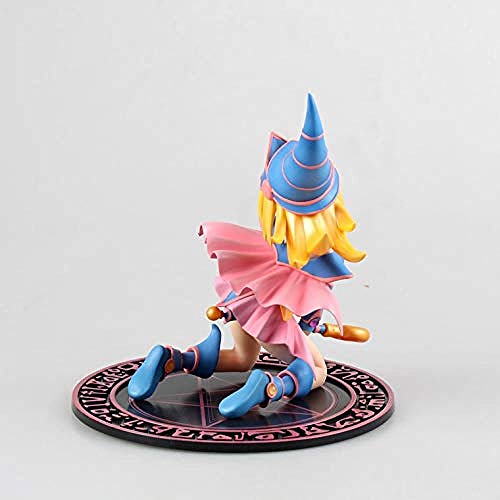 Yu-Gi-Oh! Figura Black Magician Girl Anime Modelo de Personaje de Juego Personaje estático Decoración de Escritorio Aproximadamente 18cm Regalos de Anime Figuras de Anime