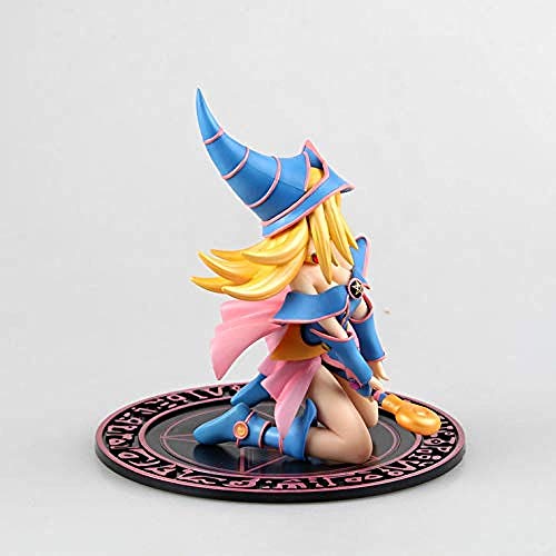 Yu-Gi-Oh! Figura Black Magician Girl Anime Modelo de Personaje de Juego Personaje estático Decoración de Escritorio Aproximadamente 18cm Regalos de Anime Figuras de Anime