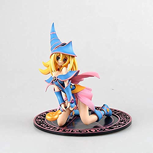 Yu-Gi-Oh! Figura Black Magician Girl Anime Modelo de Personaje de Juego Personaje estático Decoración de Escritorio Aproximadamente 18cm Regalos de Anime Figuras de Anime